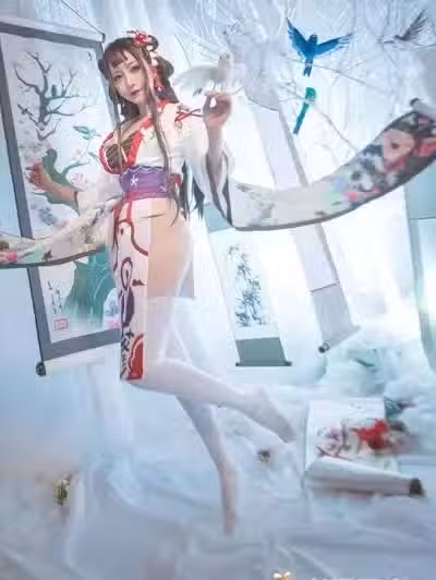 《阴阳师手游》花鸟卷小姐姐 C O S P L A Y