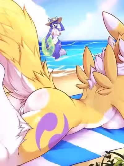 [境界z個人漢化組] [Teranen] Rena Beach+Sylvi [中國翻訳]