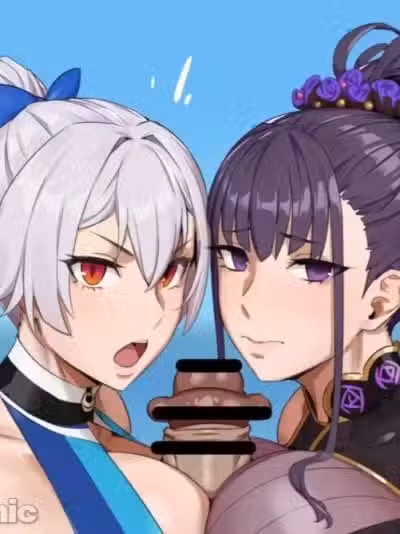 [黎欧出资汉化] [クナボト] 紫式部&amp;巴御前 ダブルパイズリ胜负! (Fate/Grand Order) [中国翻訳]