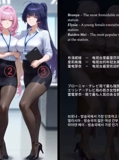 [Allenby]双重人生1 布洛妮娅 伊莉西亚 雷电芽衣